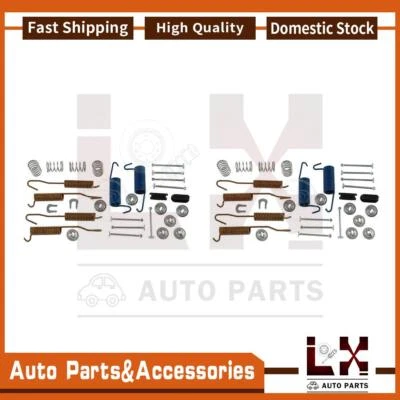 2 комплекта оборудования переднего заднего барабанного тормоза Raybestos подходит для Jeep CJ5 1973 1974 1975 1976 - Изображение 1 из 2