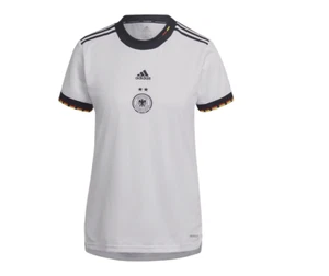 Adidas Alemania DFB Fútbol Hogar Camiseta Mujer Damas Blanca S XL XXL - Imagen 1 de 3