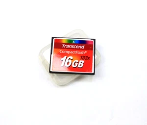 Transcend 16GB 133x Compact Flash 16 GB CF Memory Card - Picture 1 of 3