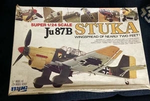 MPC 1:24 Ju87B STUKA Model Kit German Fighter Airplane 2-3506 Vintage - Picture 1 of 4