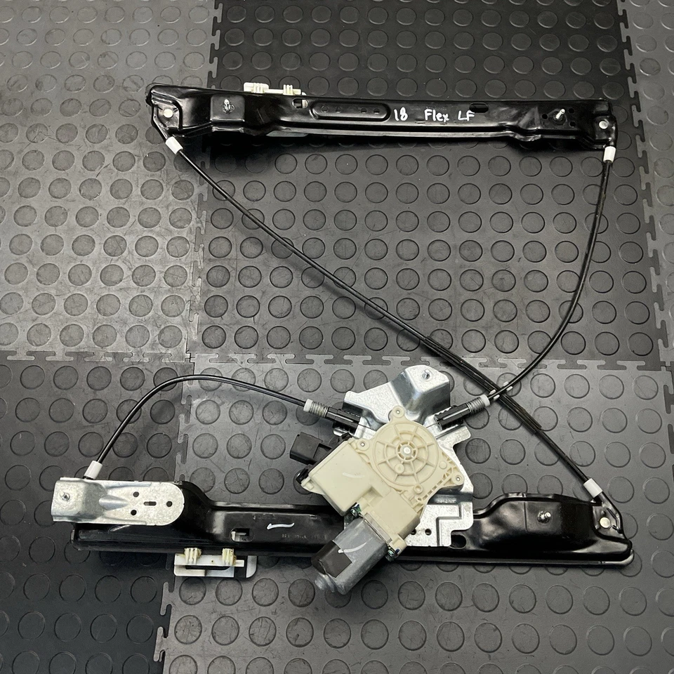 Regulador de vidrio ventana lateral del conductor delantero izquierdo Ford Flex 2009-2018 con motor OEM Foto 1 de 4