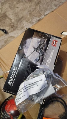 Akebono EURO Front Disc Brake Pad Set for 2008-2017 BMW X6 - Braking cr - Image 1 of 3