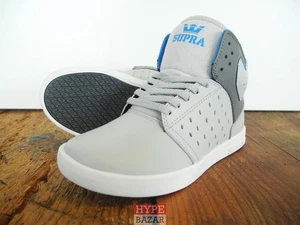 Supra Atom Niños Zapatos Nuevo Gris Gr: US 1 EUR 32 Supra Calzado - Imagen 1 de 3