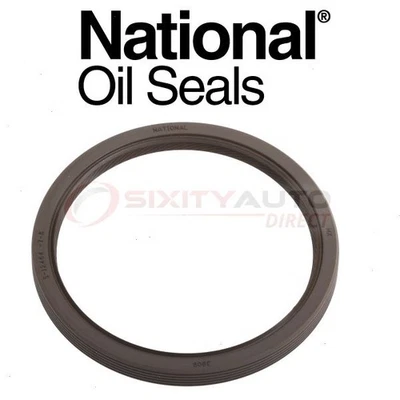 National Rear Engine Crankshaft Seal for 1999-2018 Ford E-350 Super Duty - te - Imagem 1 de 4