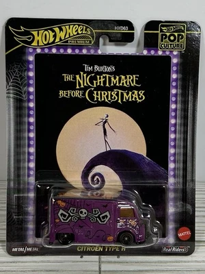 Hot Wheels Premium POP Culture Pesadilla antes de Navidad Citroën Tipo H 2025 Foto 1 de 4