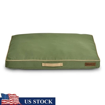 Durable Travel Dog Bed Chew Resistant Water Resistant Portable Large Dog Bed New - Image 1 of 4