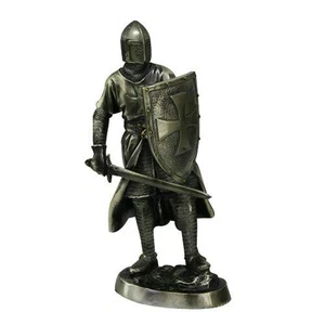 Pacific Giftware Medieval Crusader Knight Statue Bronze Finishing Cold Cast R... - Picture 1 of 1