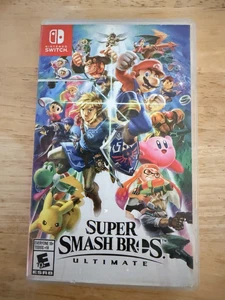 SIN JUEGO - Super Smash Bros. Ultimate SOLO CAJA Estuche de repuesto Nintendo Switch - Imagen 1 de 3