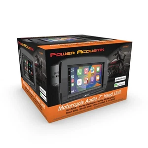 Power Acoustik HD-14KIT Harley Davidson 7 Inch Apple CarPlay Android Plug + Play - Picture 1 of 2
