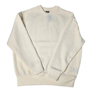 Saints Studio Men's Sweatshirt, Cream Color, Size S. - Picture 1 of 4