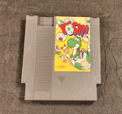 Yoshi (Nintendo Entertainment System, 1992) VIDEO GAME Tested And Works - Image 1 of 4