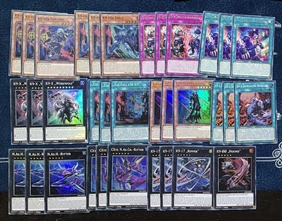 GERMAN K9 Deck Core 34 Cards Yugioh Justice Hunter Euro Print JUSH Super N.As.H. - Image 1 of 4