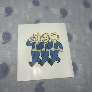 New Fallout 76 Vault Boy Collectible (3 Of 3) Promo Decal Sticker - Picture 1 of 2