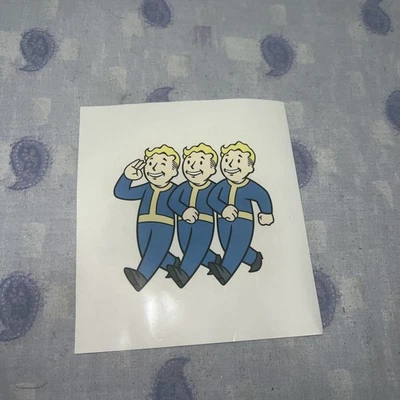 New Fallout 76 Vault Boy Collectible (3 Of 3) Promo Decal Sticker - Image 1 of 2