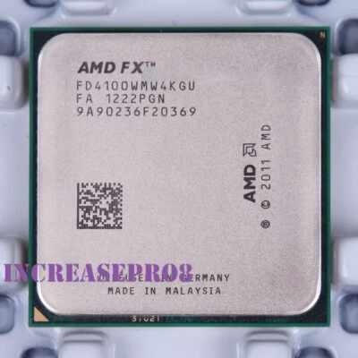 AMD FX-Series FX 4100 Processor 3.6GHz FD4100WMW4KGU Socket AM3+ CPU 95W 2600MHz - Image 1 of 4
