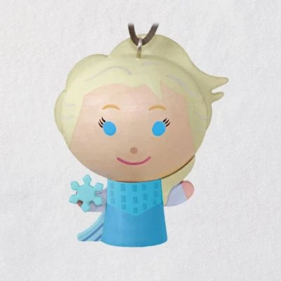 Disney Frozen Elsa 2018 Hallmark Wood Ornament — 第 1/4 张图片