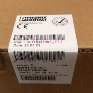 1PCS NEW in box PHOENIX CONTACT QUINT-PS-100-240AC/24DC/40 2938879 module - Picture 1 of 4
