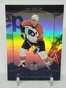1999-00 Upper Deck Wayne Gretzky Hockey Will to Win John LeClair #W8 Flyers