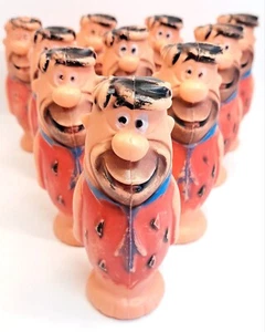 VTG 1960s FRED FLINTSTONES PLASTIC CARTOON CHARACTER BOWLING GAME HANNA BARBERA - Picture 1 of 13