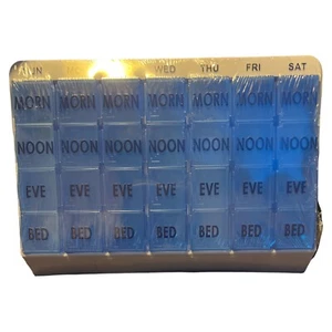Apex Medi Tray Pill Organizer 7 Day planner 4 Dose (28 Compartment) - Picture 1 of 1