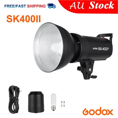 Godox SK400II 2.4G Photo Studio Strobe Bowens Mount Flash Head With Reflector AU - image 1 of 4