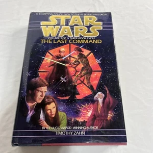 Star Wars The Last Command Timothy Zahn 1993 1st Edition 1st Printing Hardcover - Picture 1 of 9