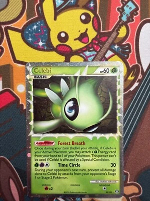 Celebi 92/102 HS Triumph englisch Pokemon Karten NM - Bild 1 von 2
