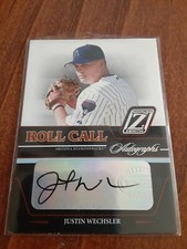 Justin Wechsler Donruss 2005 Playoff #RC-3 Autographed Card