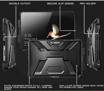 Funda con soporte a prueba de golpes para Microsoft Surface Go 3/Go 2/Surface Go SUPCASE Foto 1 de 4