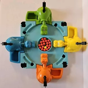 2012 Hungry Hungry Hippos Game by Milton Bradley Complete NO BOX - Picture 1 of 12