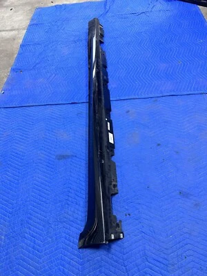 2010 - 2016 BMW 535I 550 GT ПРАВАЯ ПАССАЖИРСКАЯ БОКОВАЯ ЮБКА КАЧАЮЩАЯСЯ ПАНЕЛЬ черная - Изображение 1 из 4