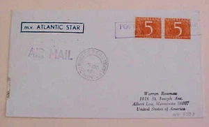 NETHERLANDS USED in DOMINICA PAQUEBOT 1965  #2482B  - Picture 1 of 1