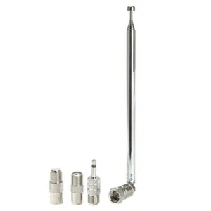 Telescopic DAB FM Radio Aerial Antenna 3 Adapter Bose wave top loaders - Picture 1 of 4