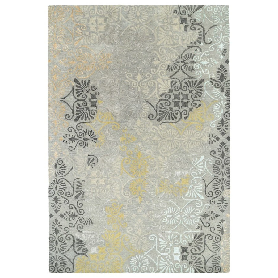 Kaleen Rugs MER02 Mercery Area Rug, Grey, 2'x3' - MER02-75-23 - Image 1 of 1