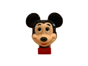 Cabeza de Mickey Mouse original de Disney de los años 60-1970 luz nocturna de trabajo - Imagen 1 de 3