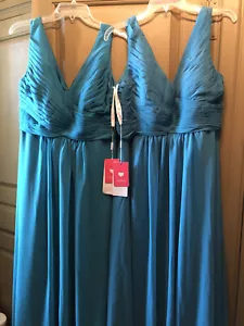 Long chiffon wedding bridesmaid dresses - Picture 1 of 8