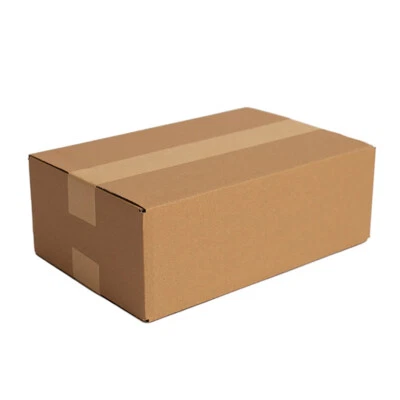 HANSEPACK24 GMBH 500 x Faltkarton Karton Versandkarton einwellig 350x250x80mm für DHL Kleinpaket