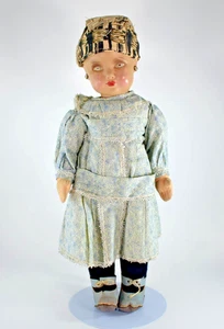 VINTAGE DEANS RAG BOOK GYPSY GIRL DOLL 42cm c1930 - Picture 1 of 10
