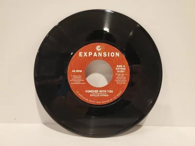 Phyllis Hyman Forever With You/Set A Little Trap 7" Vinyl Record 45 Funk Soul - Image 1 of 4