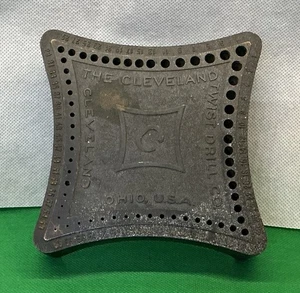 De colección The Cleveland Twist Drill Co. Índice de soporte de carrito de brocas - Ohio EE. UU. - Imagen 1 de 8
