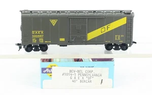 HO Athearn Bev-Bel 1014-1 Pennsylvania GAEX 40’ Box Car “DF” Herald GAEX 100487 - Picture 1 of 6