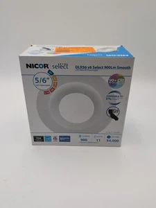 Nicor Integrated LED Recessed Retrofit Downlight Trim Remodel, Dimmable - Picture 1 of 4