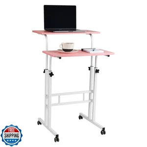 Bureau debout lecteur d'esprit, hauteur réglable, bureau d'ordinateur, bureau d'ordinateur portable, por - Photo 1/5