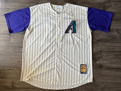 Camiseta deportiva Arizona Diamondbacks Randy Johnson 4XL Majestic Cool Base para hombre Foto 1 de 4