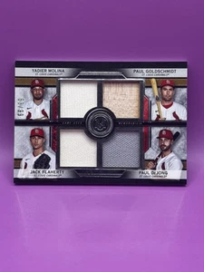 2020 Museum Collection /99 Paul DeJong Jack Flaherty Goldschmidt Yadier Molina - Bild 1 von 2