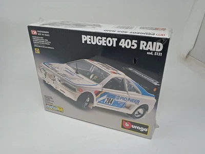 Bburago Die-cast Metal Kit Peugeot 405 Raid - Cod. 5131 - Scala 1:24 - Immagine 1 di 4