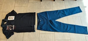 Poloshirt + Chinohosen Größe S fitted Tom Tailor Polo Team + Original Marines - Bild 1 von 5