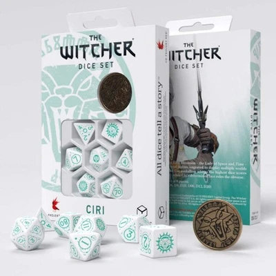 El Set De Dados De The Witcher Ciri La Ley De La Sorpresa Juego De Rol Q-W - Imagen 1 de 3