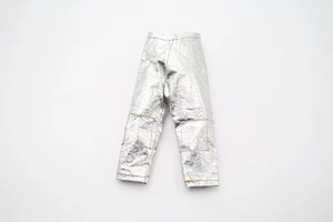 Vintage 1960s G.I. Joe Astronaut Silver Space Suit Pants Foil Uniform Piece - Picture 1 of 8