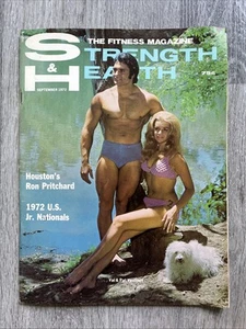 STÄRKE & GESUNDHEIT Zeitschrift VAL & PAT VASILIEFF + JR NATIONALS SEP 1972 V 40 NR 8 - Bild 1 von 24